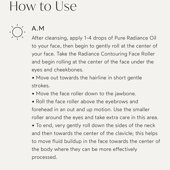 Luxurious face roller by True Botanicals still new in package. Fluorite stone. - Picture 4 of 5